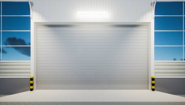 istock 3d rendering of exterior commercial building. 1407935610