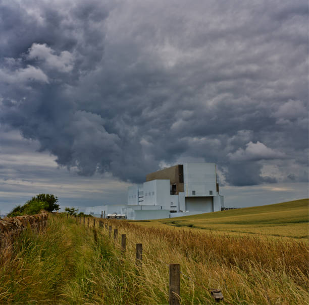 Torness Nuclear Power Station, Torness Point, Dunbar, Scotland, Britain