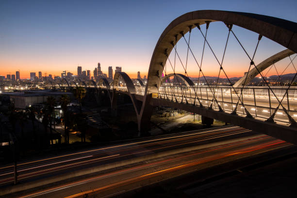 istock Los Angeles' 6th Street Bridge 1407950174