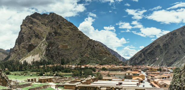 istock ollantaytambo valley inca ruins on the mountain 1407952597