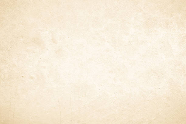 istock Old concrete wall texture background. Close up retro plain beige color cement material surface rough for show or advertise promote product content on display and brown paper design element concept. 1407961005