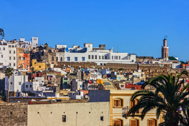 istock Tanger town architecture, Morocco, Africa 1407964411