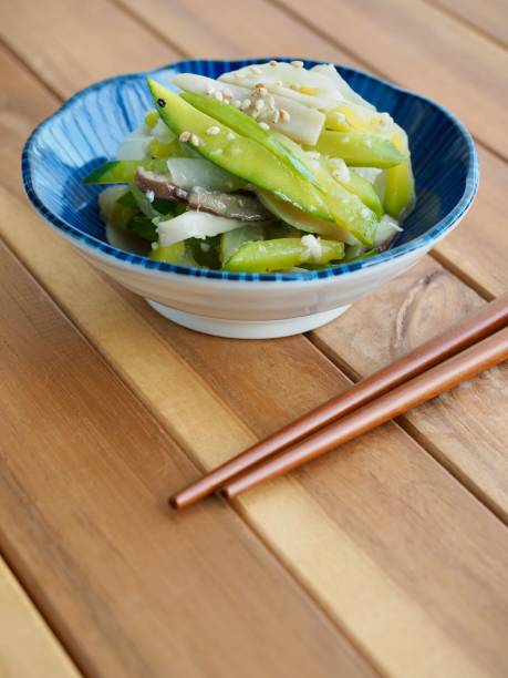 istock Korean food stir-fried zucchini, cooking 1407967704
