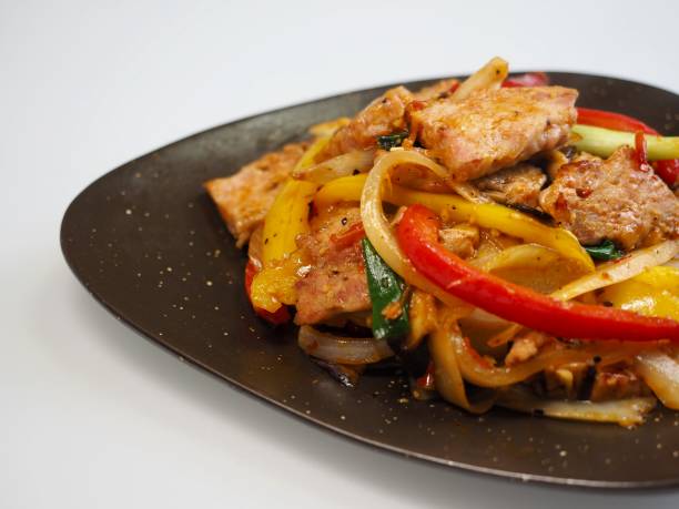 istock stir-fried meat and vegetables, food, cooking 1407967728