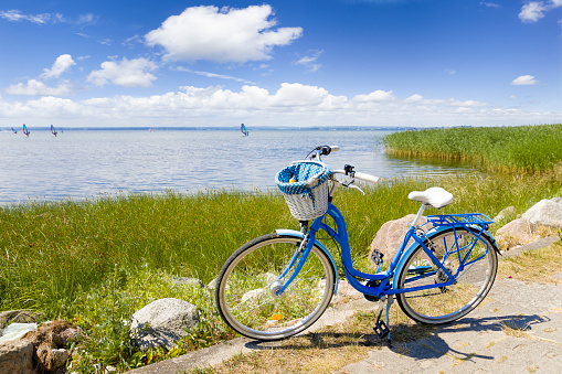 Vacations  in Poland -bicycle, a convenient means of transport for traveling around the Hel Peninsula in summer