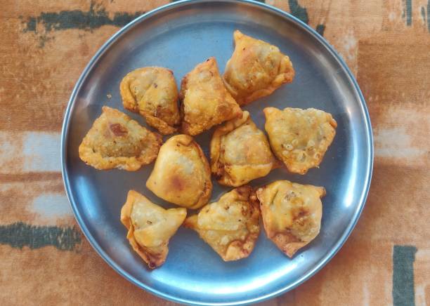 istock Veg mini Samosa - is a crispy and spicy Indian 1407971723