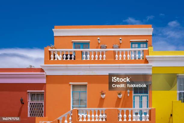 Town Ship In Cape Town Bo Kaap Township In Cape Town Colorful House In Cape Town South Africa Bo Kaap Stock Photo - Download Image Now
