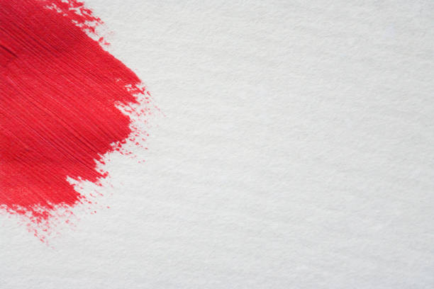 istock Beautiful background of white and red 1407974799