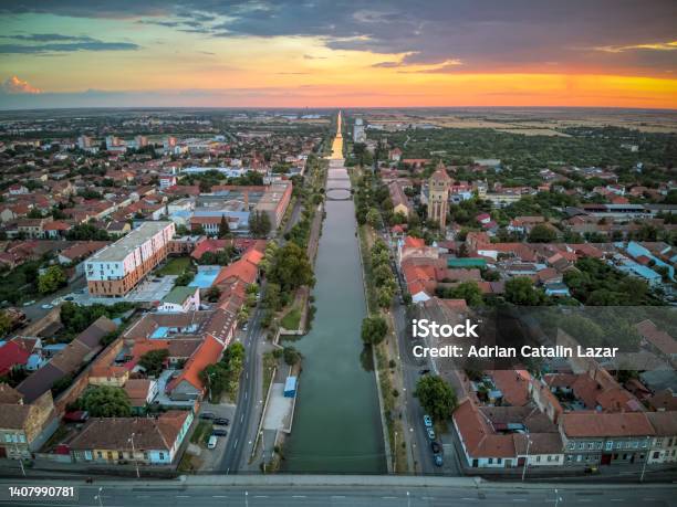 The City Of Timisoara Romania Stock Photo - Download Image Now - Timisoara, Romania, Cityscape