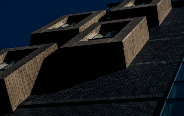 istock Detail of a modern architecture building 1407991729