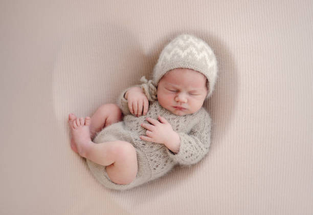 istock Newborn baby studio portrait 1408000748