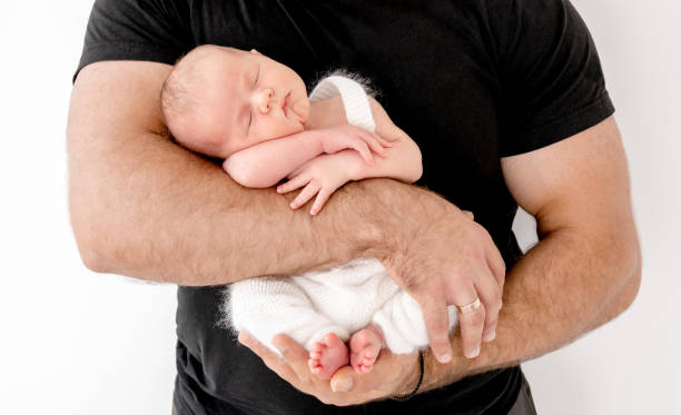 istock Newborn baby studio portrait 1408000758