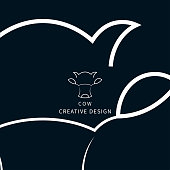 istock concept head cow design 1408005501