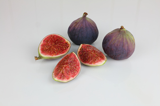 Fig, figs, whole and cut