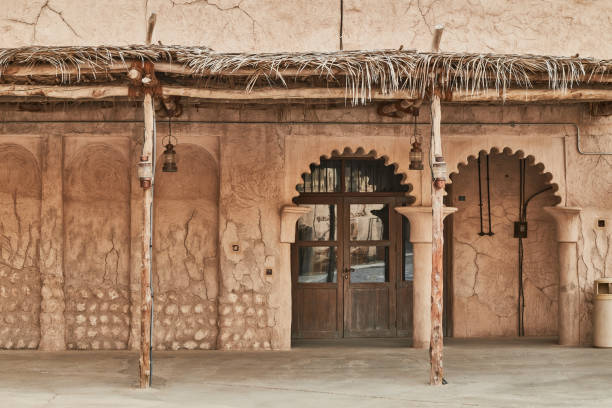 istock Old heritage building at Al Seef, Dubai, UAE 1408007794