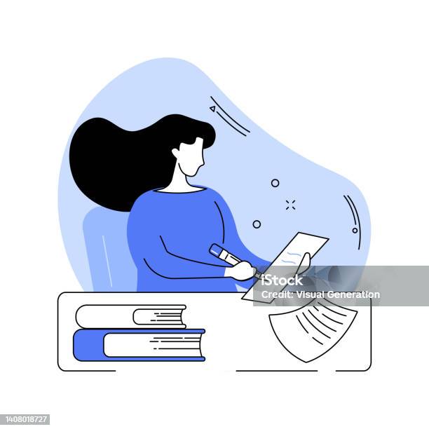 Prendre Note Image Prendre Des Notes Isolé Des Illustrations Vectorielles De Dessins ...