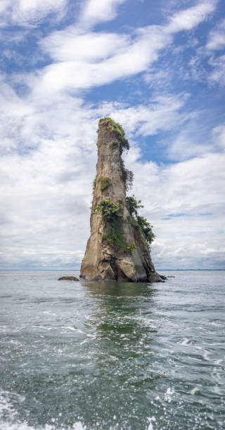 istock Island, beach and Pacific Ocean 1408020692