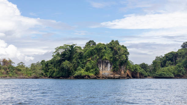 istock Island, beach and Pacific Ocean 1408020711