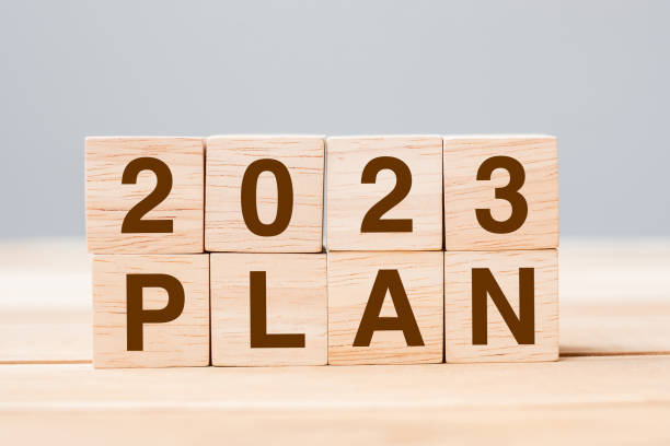 istock block 2023 PLAN text on table. Resolution, strategy, goal, motivation, reboot, business and New Year holiday concepts 1408051993