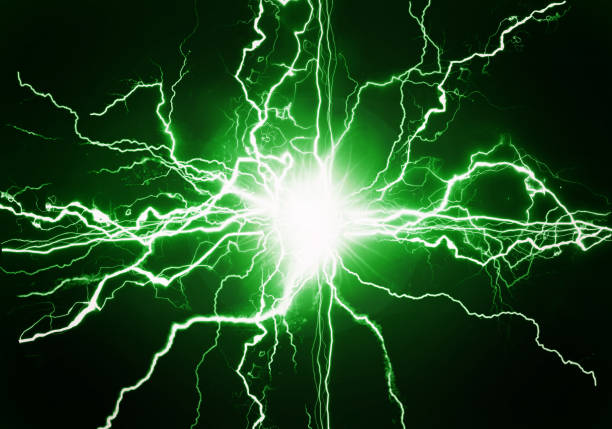 istock Green Plasma Pure Energy and Force Electical Power 1408053657
