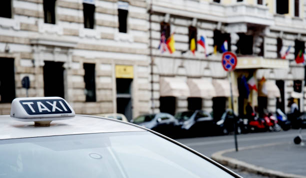 istock Taxi in Rome. 1408054747