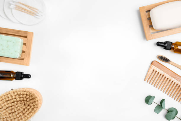 istock Zero waste beauty products, sustainable bathroom and eco-friendly lifestyle. 1408056027