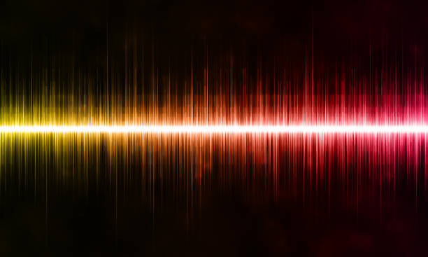 istock Abstract music sound wave on black background 1408056576