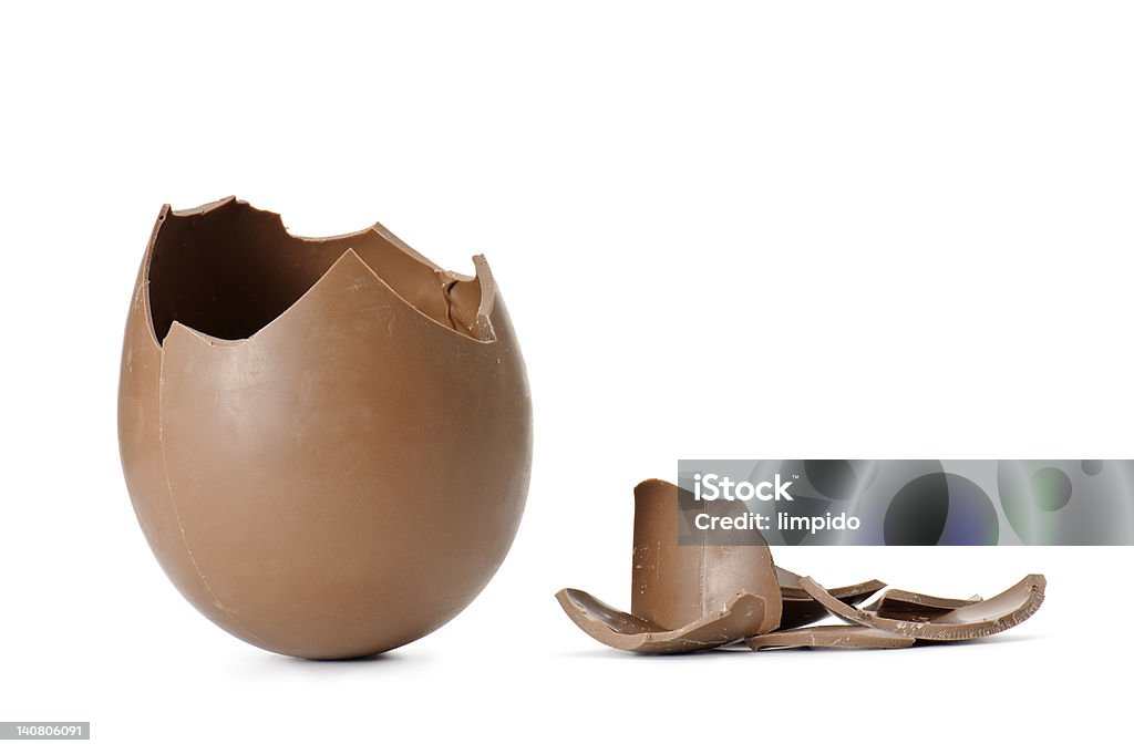 Huevo de pascua - Foto de stock de Huevo de Pascua de chocolate libre de derechos