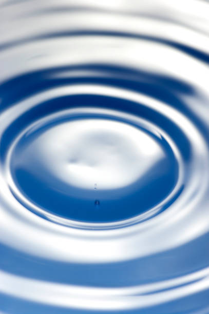 istock Macro image of water surface. Close up water background. 1408062300