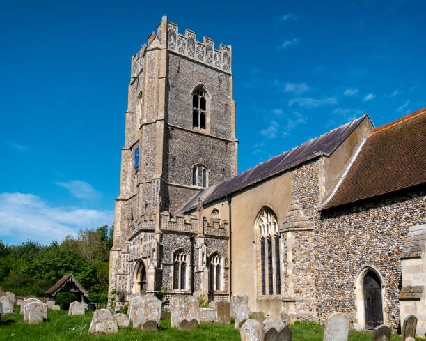 istock St Mary's Church, Kersey, Suffolk 1408067226