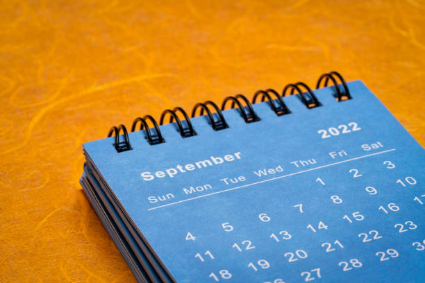 istock September 2022 - spiral desktop calendar 1408078125