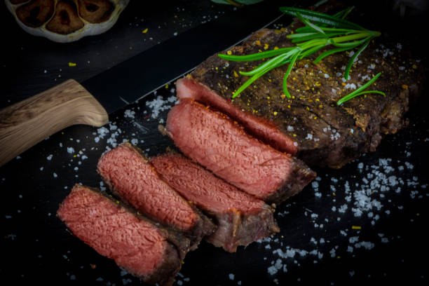 istock Barbecue Rib Eye Steak or rump steak 1408089438