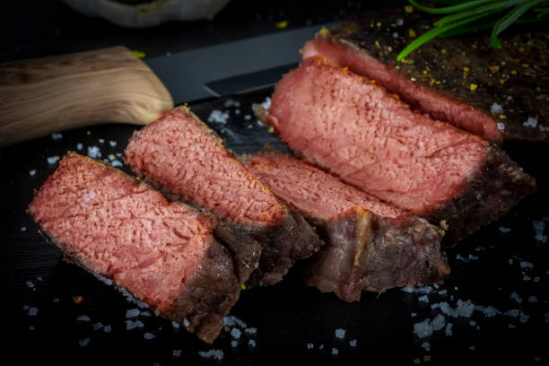istock Barbecue Rib Eye Steak or rump steak 1408089440