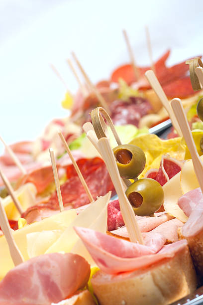 catering, party food stock photo