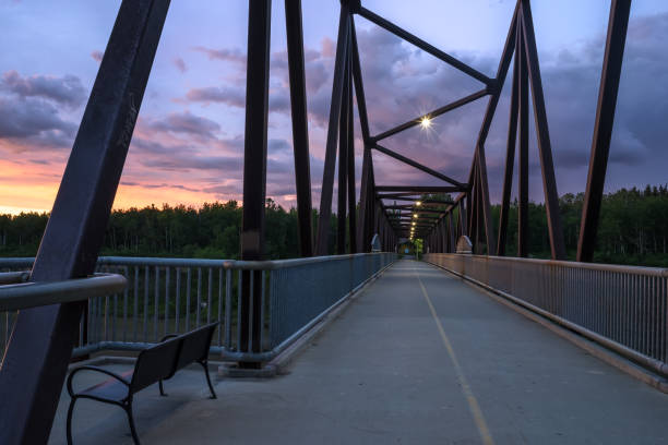 istock Hawrelak park footbridge, Edmonton 1408099977