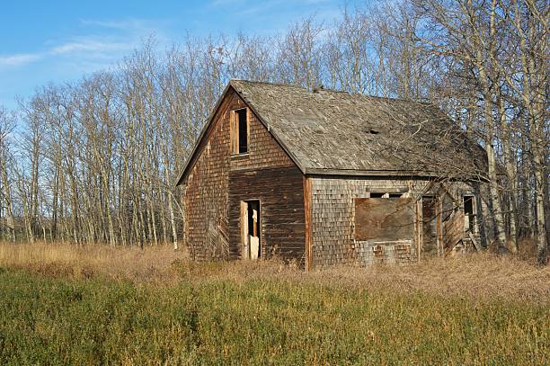 istock old abandoned house: farmhouse in aspens 140810482