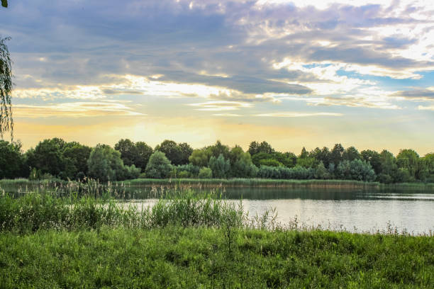 Summer sunset in Den Bosch