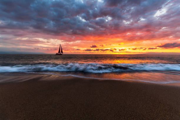 istock Sunset Sailboat Ocean Nature Landscape 1408107912
