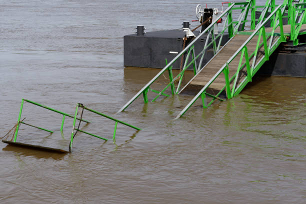 istock jetty on the rhine during high water 1408110069