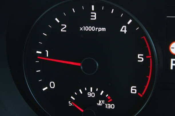 istock Car Rev-counter for racecar 1408113566