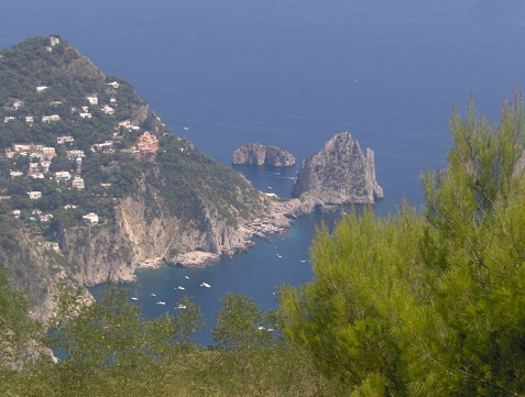 island of Capri Naples Campania Italy