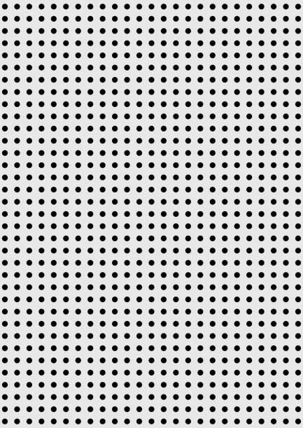 stockillustraties, clipart, cartoons en iconen met grid paper. dotted grid on grey background. abstract dotted transparent illustration with dots. white geometric pattern for school, copybooks, notebooks, diary, notes, banners, print, books. - de puntjes verbinden