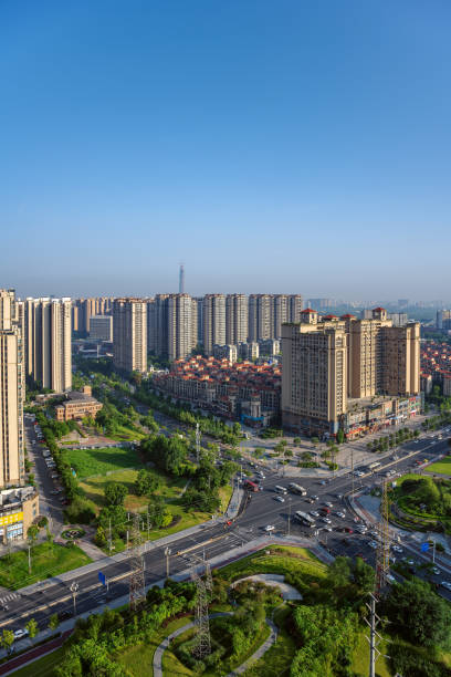 istock Modern residential building in the morning 1408119847