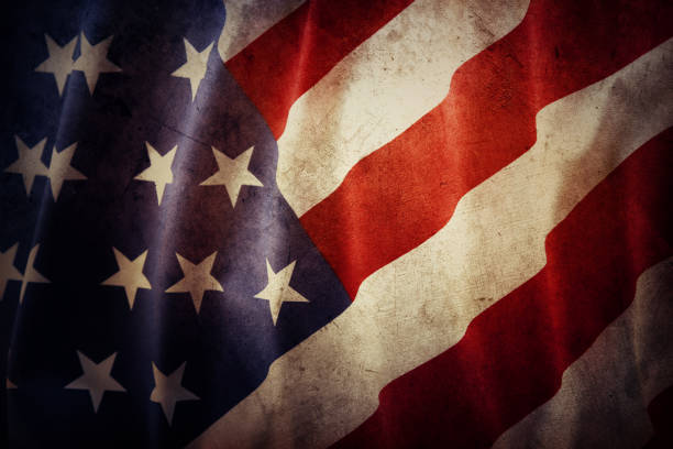 istock Grunge American flag 1408121710