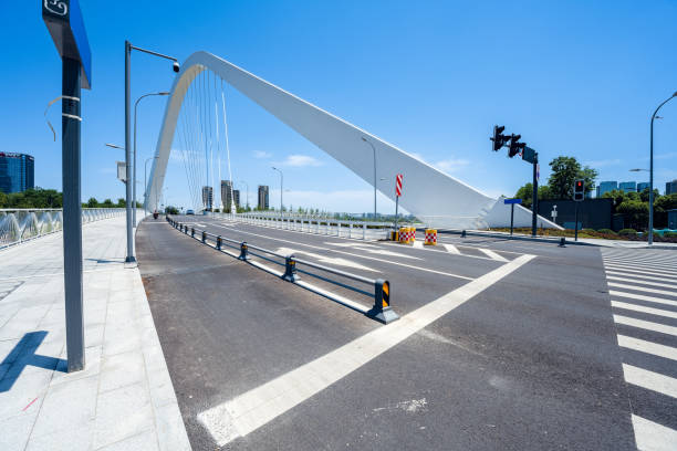 istock Early morning riverside modern city 1408121795