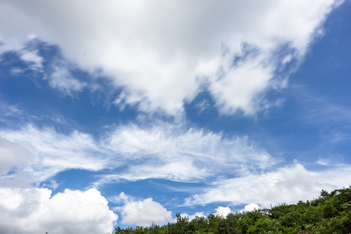 outdoor mountains clouds