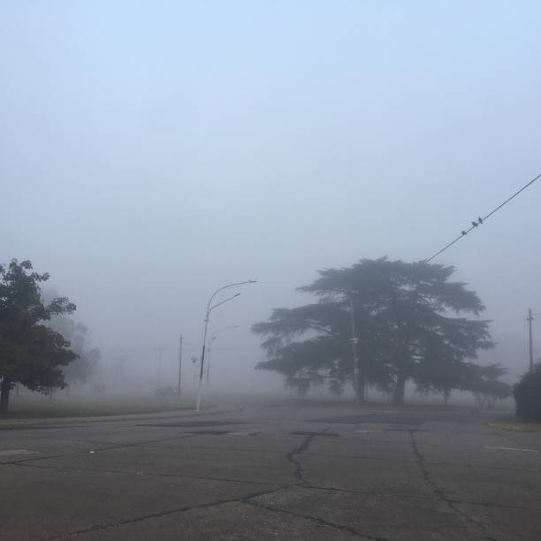 istock Dawn with fog in Buenos Aires 1408138305