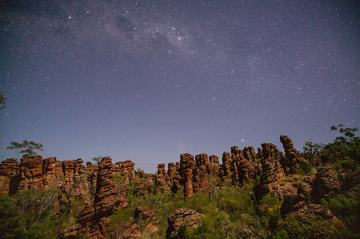 Starry night, Southern Lost City,