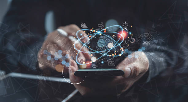 istock Internet of Things, IoT, global network technology, digital marketing, software development, big data, business intelligence concept. 1408141225