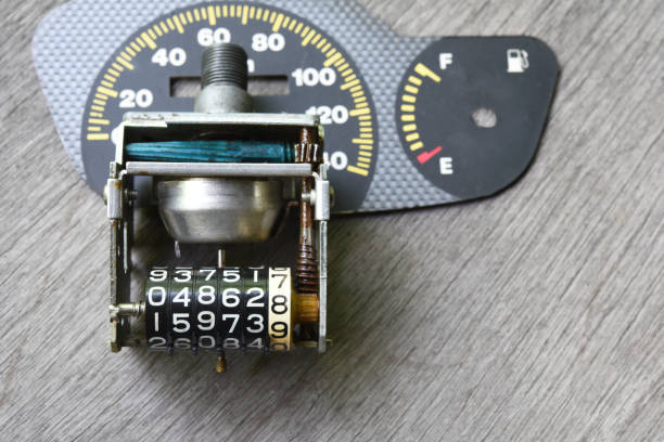 istock Part of speed meter motorcycle 1408163729